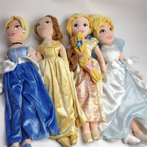 lot   disney princess  plush dolls disney plush dolls disney