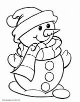 Snowman Coloring Pages Kids Snowmen Printable Drawing Christmas Color Sheets Draw Preschool Printables Print Seasons Getdrawings Cute Mini Weather Choose sketch template