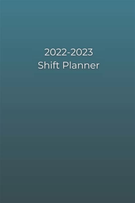 buy   shift planner  year shift worker diary  track shifts