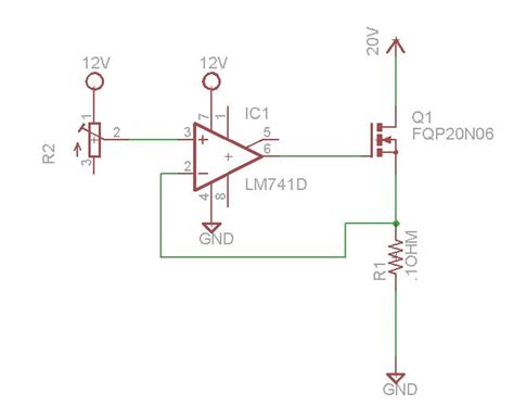 electronic load circuit problem raskelectronics