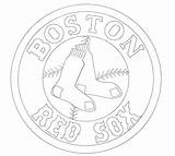Sox Red Coloring Pages Boston Getcolorings Color Getdrawings sketch template