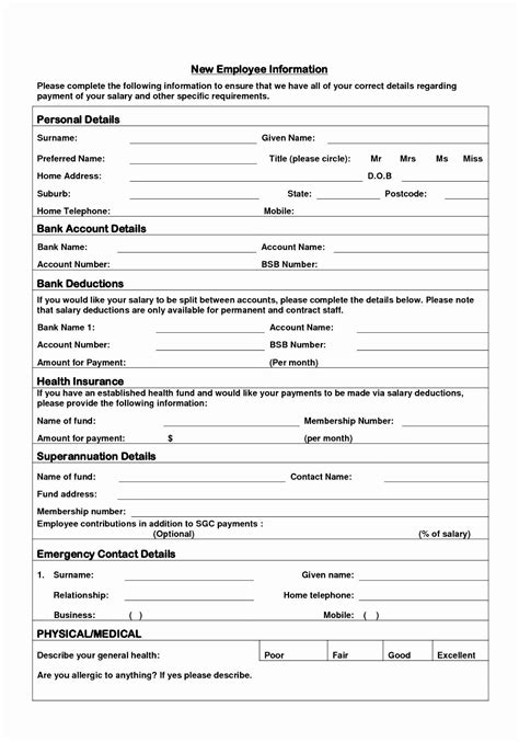 hire form template awesome   hire form template   hire