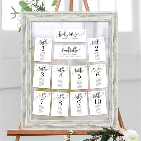 printable seating chart wedding martin printable calendars