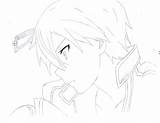 Coloring Kirito Sword Pages Sao Deviantart Anime Drawing Library Comments Drawings Add sketch template