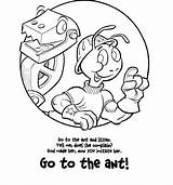 Coloring Ant Pages Printable Kids Ants Picnic Template Proverbs Library Clipart Popular Comments Coloringhome Go Cartoon sketch template