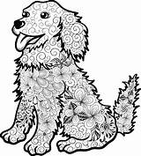 Mandala Ausmalbilder Hund Ausdrucken Ausmalen Mandalas Hunde Ausmalbild Malvorlagen Hundewelpen Kostenlosen Welpe Runterladen Vorlagen Schwer Kostenloses Welpen Erwachsene Genial Mops sketch template