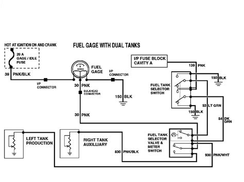 fuel gauge wiring diagram doearth