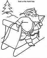 Coloring Santa North Pole Christmas Pages Cartoon Drawing Funny Claus Getdrawings Library Clipart Kids Popular Honkingdonkey sketch template
