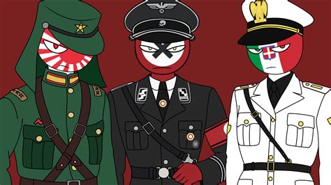 Countryhumans The Axis Powers By Ech0chamber On Newgrounds