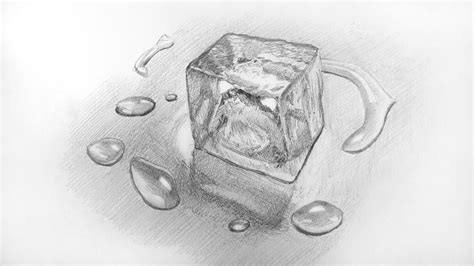 shaded cube drawing  paintingvalleycom explore collection