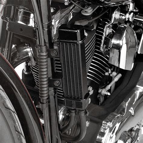 jagg slimline  row oil cooler system  harley davidson motorcycles jagg oil coolers