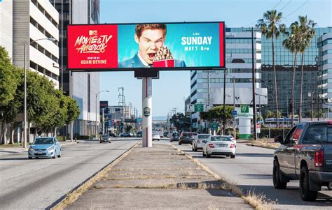 los angeles california digital billboard advertising  easy  completely  service