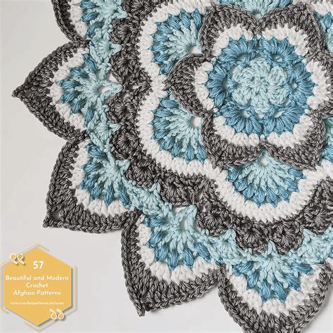 modern  elegant afghan crochet blanket pattern ideas  crochet