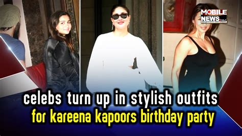 Celebs Turn Up In Stylish Outfits For Kareena Kapoors Birthday Party