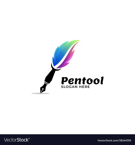 logo  tool gradient colorful style royalty  vector