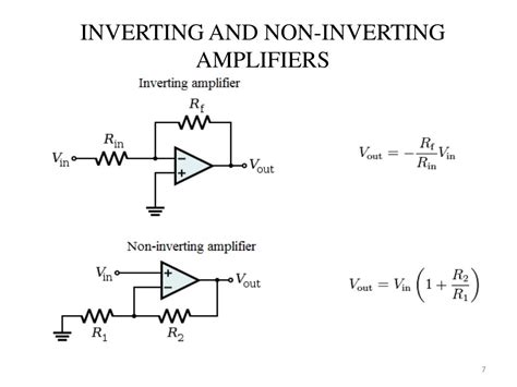 difference amplifier   inverting amplifier   circuits riset