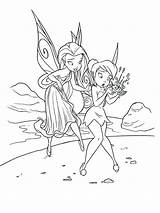 Coloring Pages Fairy Rosetta Tinkerbell Garden Color Fairies Disney Printable Getcolorings sketch template