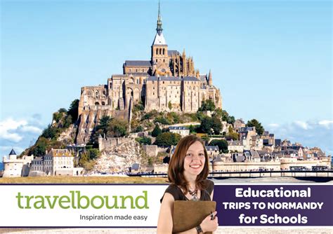 travelbound normandy brochure  experience education issuu
