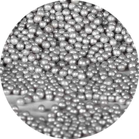 shimmering silver nonpareils high quality great tasting baking products  ingredients