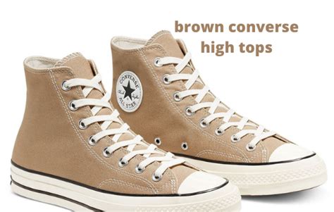 brown converse high tops platform women