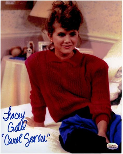 Tracey Gold Autographed 8x10 Photo With Inscription Growing Pains Ebay