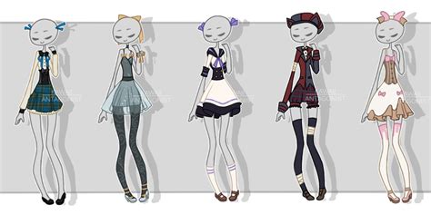 gachapon outfits 23 by kawaii on