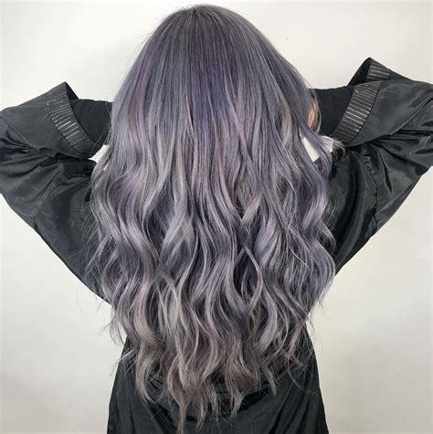 ash purple hair      hera hair beauty