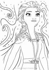 Coloriage Reine Elsa Pages Neiges Colorat Fise Danger Royaume Cristina Cristinapicteaza Planse sketch template