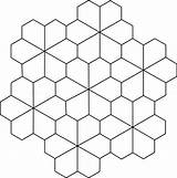 Tessellation Coloring Printable Pages Patterns Templates Geometric Popular Choose Board Coloringhome sketch template