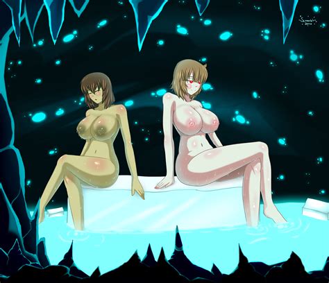 Rule 34 2girls Background Big Breasts Breasts Cave Chara