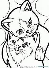 Ausmalbilder Katzen Malvorlagen Katze Ausdrucken Ausmalbild Malvorlage Drucken Vorlagen Erwachsene Hunde Aumalbilder sketch template