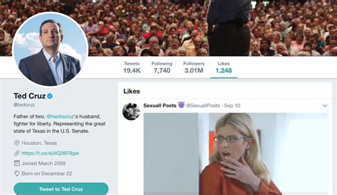 Ted Cruz Breaks Twitter After His Personal Verified Account ‘likes’ A