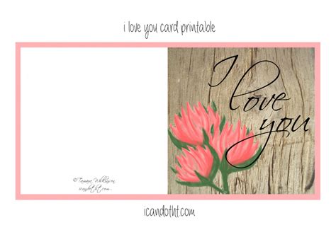 printable  love  cards printable card