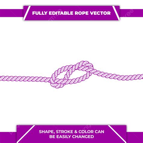 Braided Rope Vector Hd Images Purple Colored Braided Rope Vector And