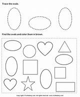 Worksheet Color Trace Shapes Ovals Worksheets Them Preschool Shape Coloring Printable Find Worksheeto Pages Via sketch template