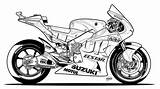 Motorcycle Gp Motogp sketch template