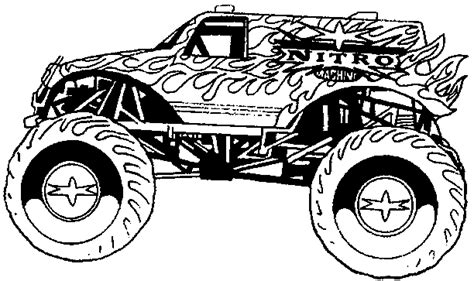 monster truck coloring pages monster truck coloring pages train