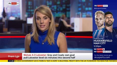 sky news sports presenter distracted  phone clean feed