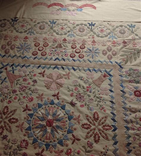 pin  mayleen vinson  love entwined marriage coverlet vintage