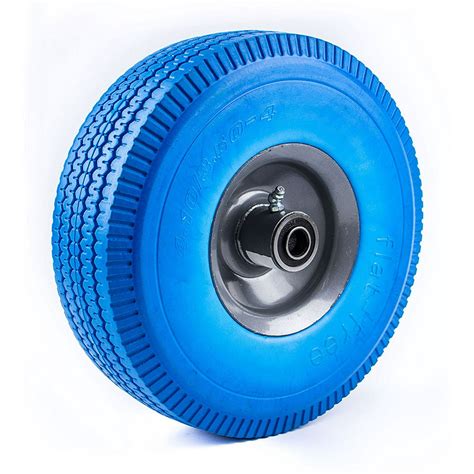 nk wffbl heavy duty solid rubber flat  tubeless hand truckutility tire wheel