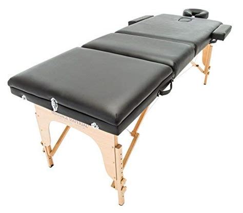 massage imperial® deluxe lightweight black 3 section