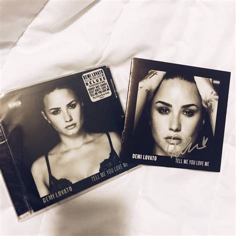 Demi Lovato Tell Me You Love Álbum Autografiado 1 050 00 En Mercado