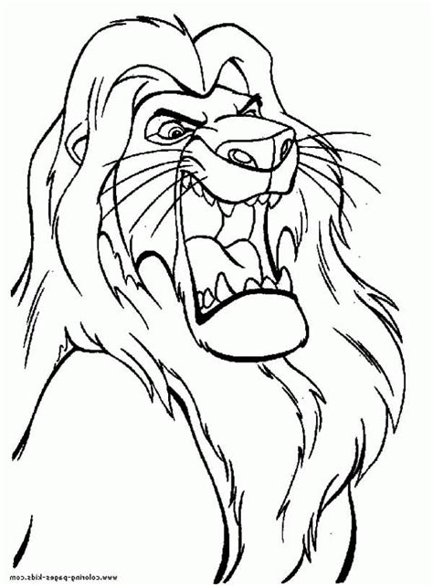 lion king coloring pages mufasa    lion king