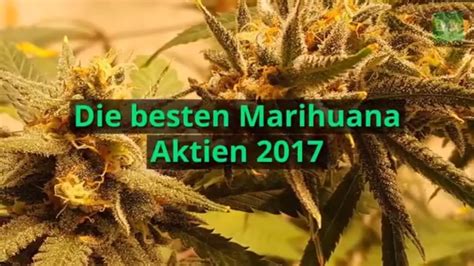 Die Besten Marihuana Aktien 2017 Youtube