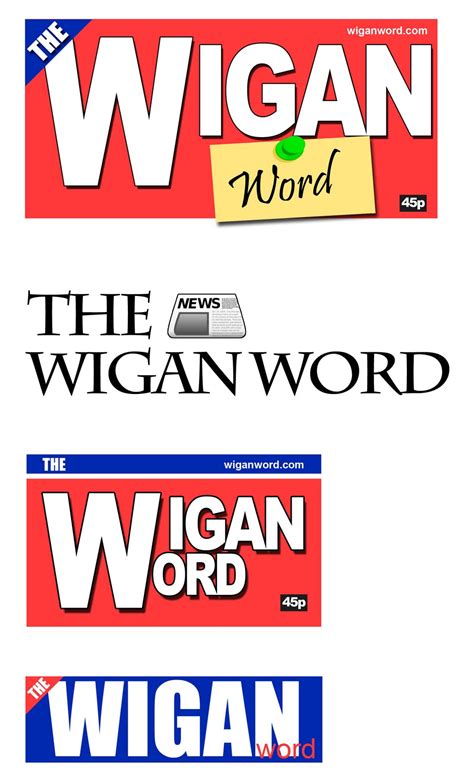 newspaper blog potential headers logos