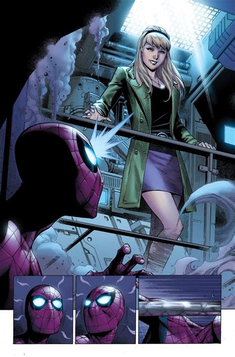 the clone conspiracy 1 preview art by jim cheung and ron frenz gwen stacy comic art community