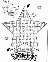 Galactic Starveyors Vbs Coloring Crafts Pages Sheets Space Lifeway Kids Bible Theme Maze Sheet Choose Board Template School Deep Cardboard sketch template