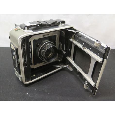vintage graflex super speed graphic folding camera