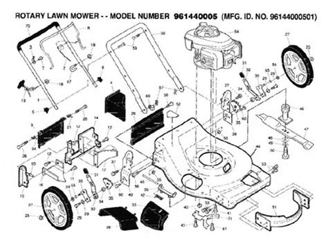 honda lawn mower schematic