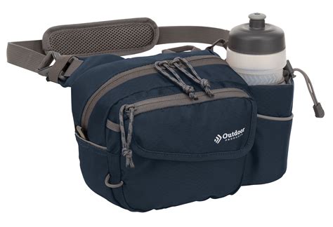 outdoor products melrose  ltr waist pack shoulder bag fanny pack blue unisex polyester